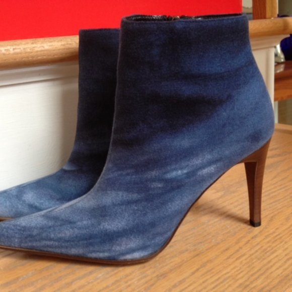CLAUDIA CIUTI BOOTS , Size: 7.5 M Color Blue Made in ITALY - Picture 5 of 8